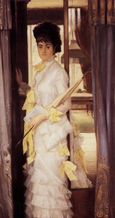 James Tissot A Portrait (Miss Lloyd) (nn01) Spain oil painting art